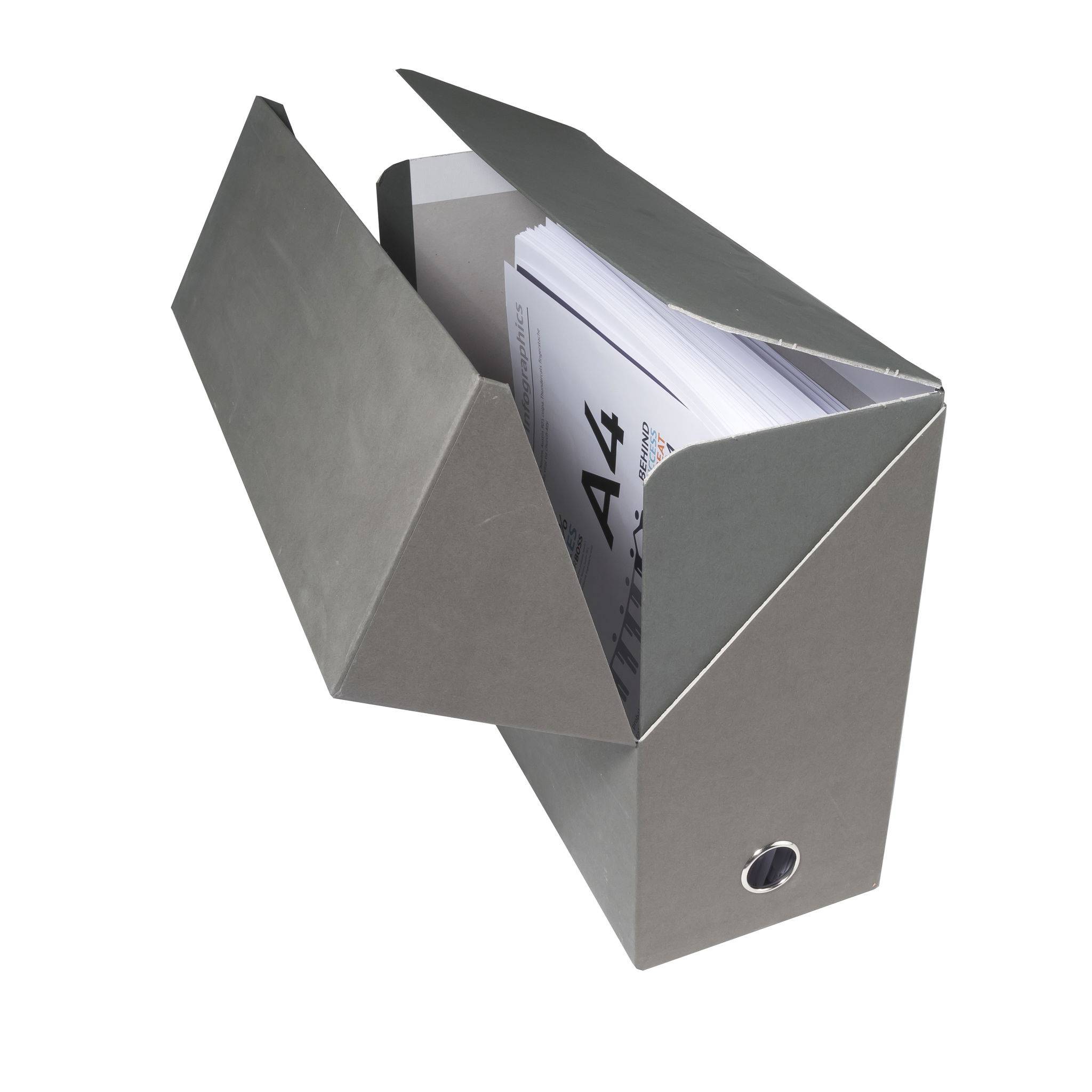 Exacompta 5x Transferbox ökonomisch Rücken 120 mm 25 5x34x5 cm Dunkelgrün 83143E