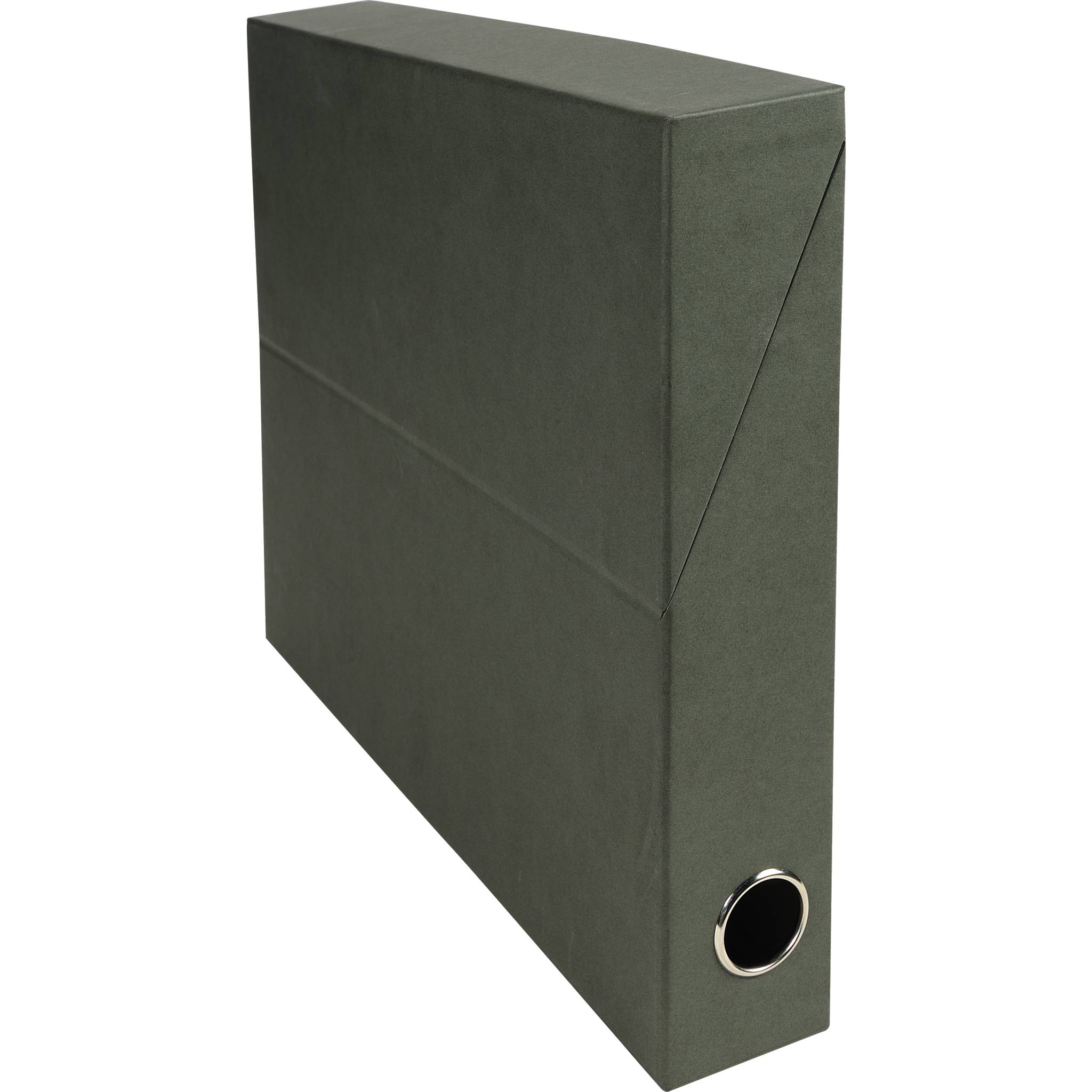 Exacompta 5x Transferbox ökonomisch Rücken 50 mm 25 5x34x5 cm Dunkelgrün 83123E