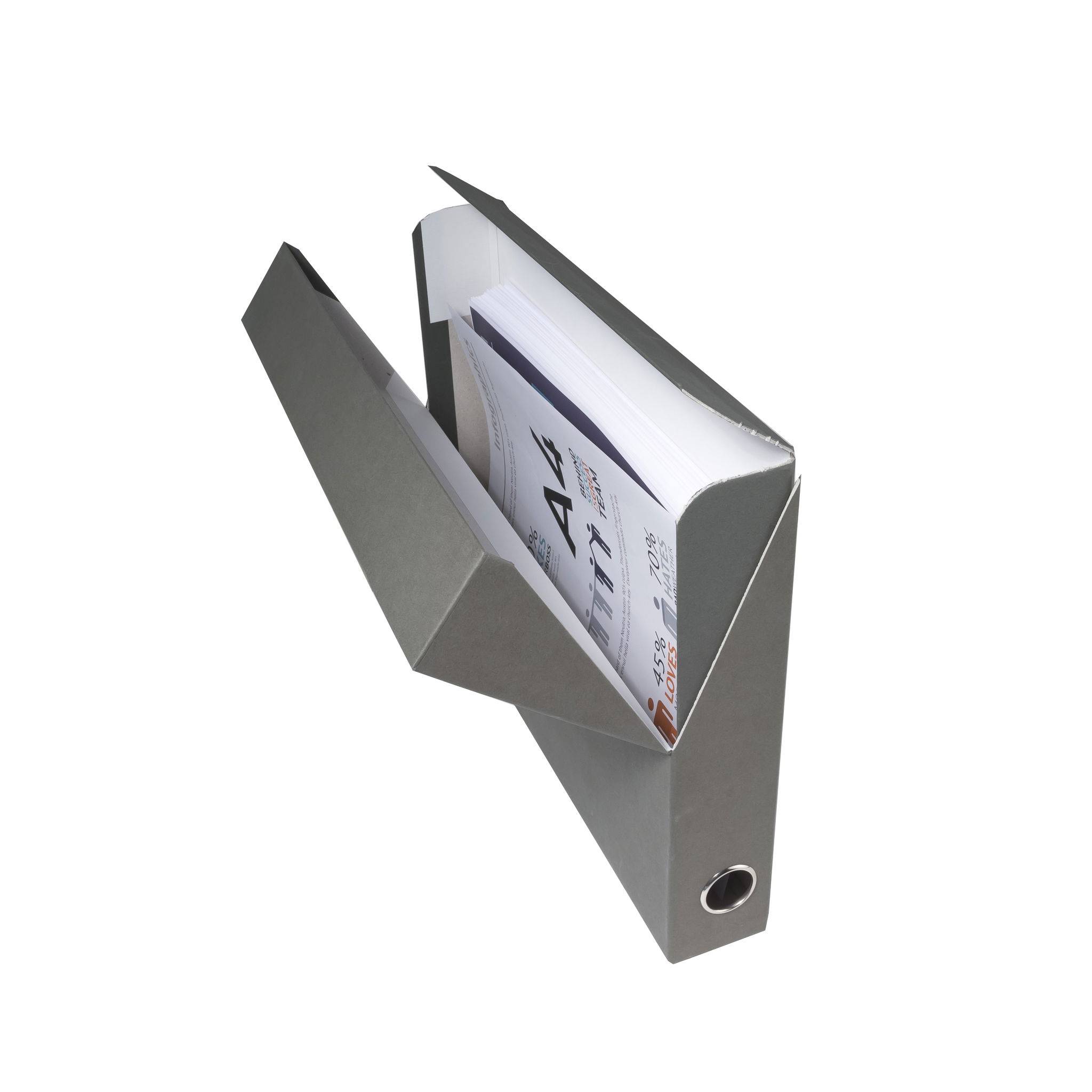 Exacompta 5x Transferbox ökonomisch Rücken 50 mm 25 5x34x5 cm Dunkelgrün 83123E