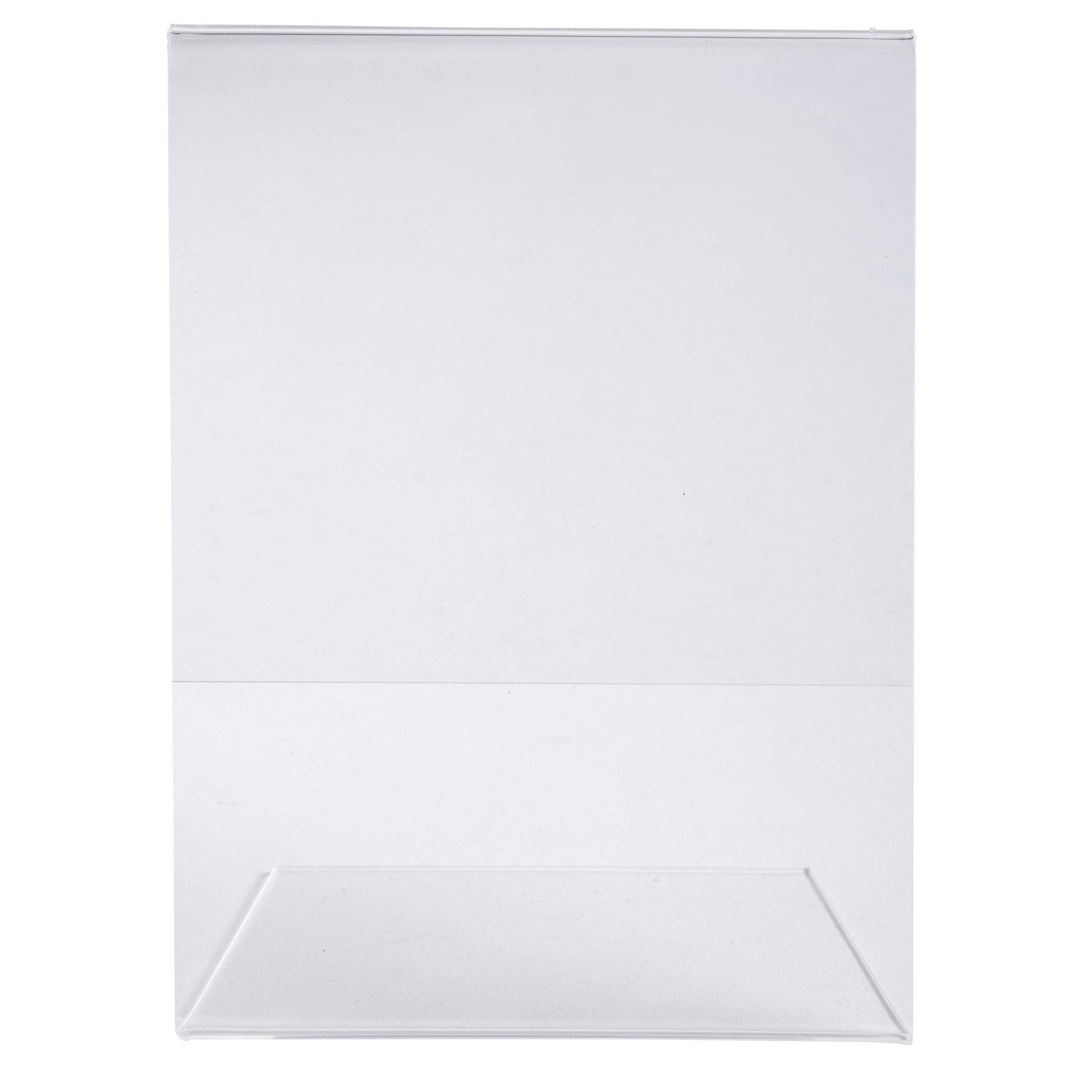 Exacompta 30x schräger Tischaufsteller A5 Hochformat/Querformat Kristall 85058D