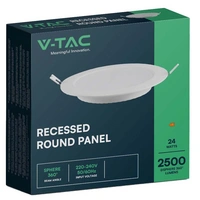 V-TAC LED-Einbauleuchte VT-61024, EEK: F, 24 W, 2500 lm, 3000 K V-TAC LED-Einbauleuchte VT-61024, EEK: F, 24 W, 2500 lm, 3000 K