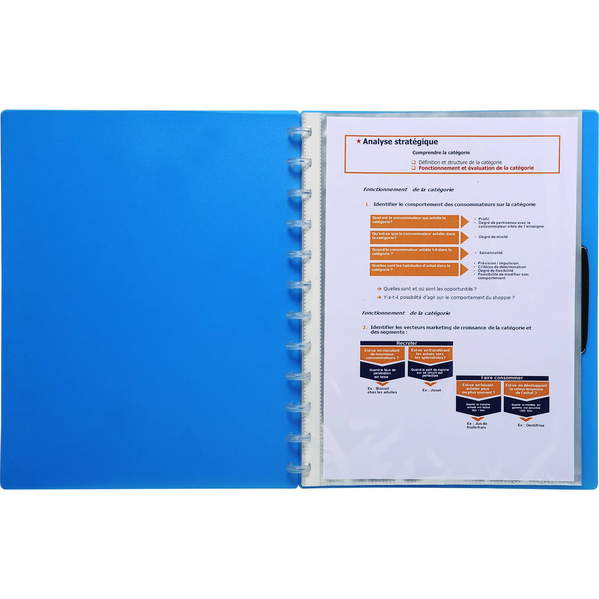Exacompta 5x 20 Ersatzhüllen für Sichtmappe Exaring PP A4 transparent 56270E