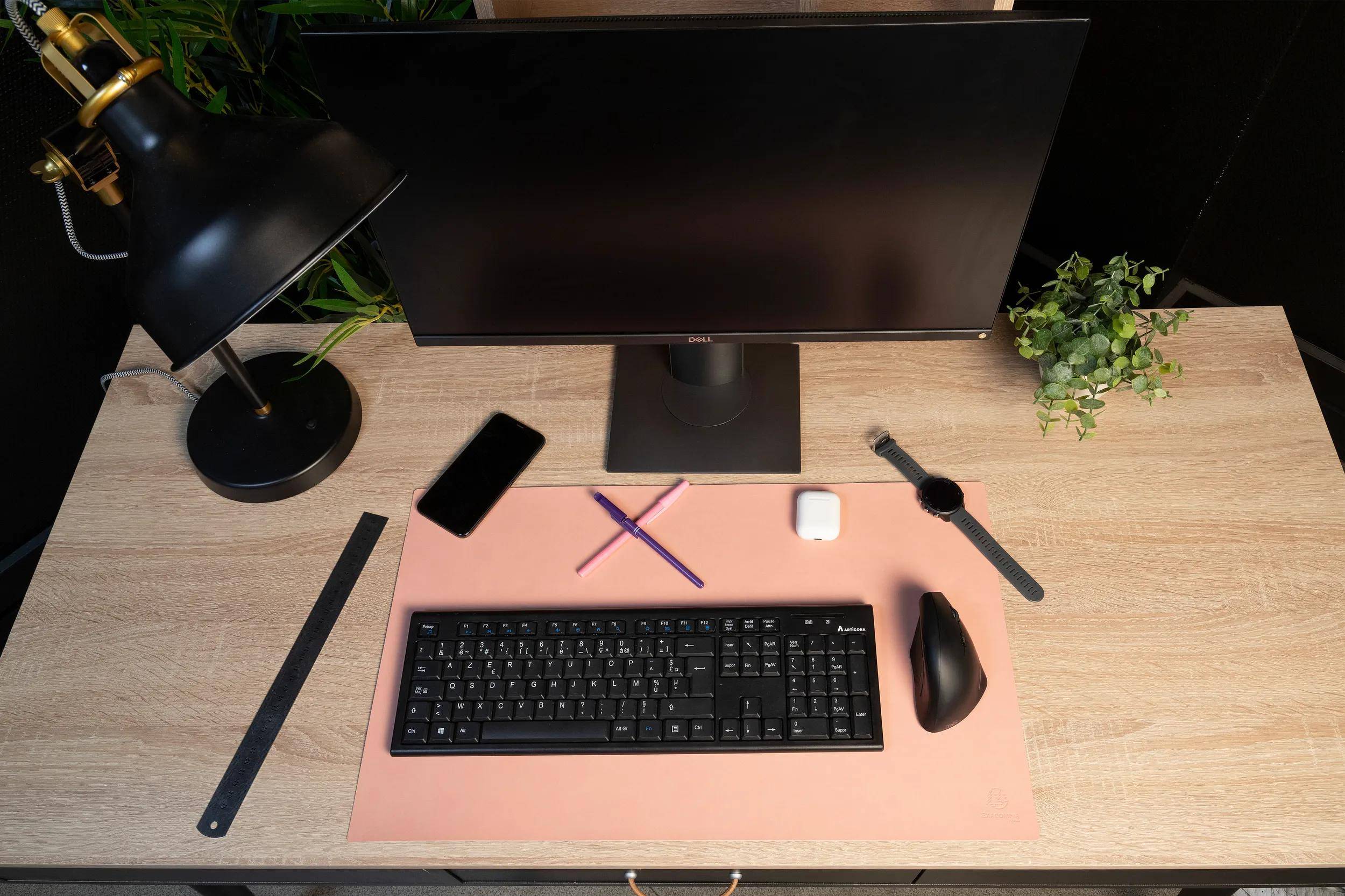 Exacompta 16x Schreibtischunterlage weich/flexibel PU 35x60cm sortiert 29120E