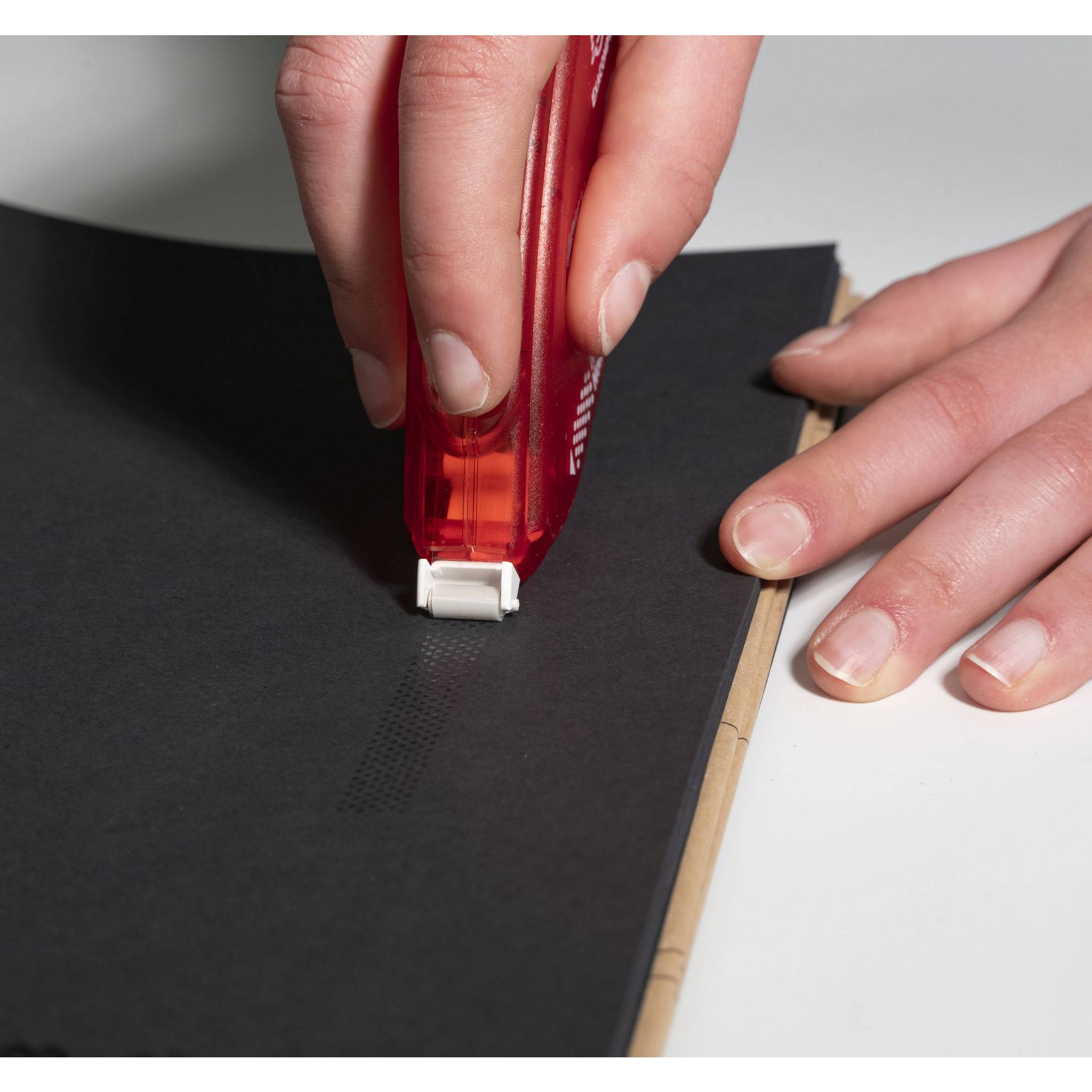 Exacompta 6x Klebebandroller doppelseitiges Klebeband Fotos 15m Himbeer 12997E