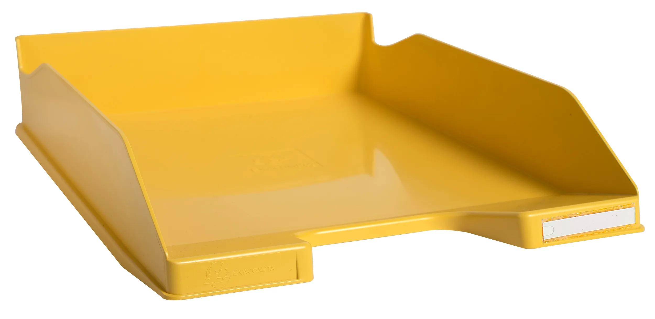 Ein gelbes Auffangewässerbehältnis mit erhöhten Kanten, das für Sicherheit und Umweltschutz ausgelegt ist.