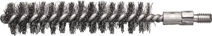Rohrbürste L.115mm D.8mm VA gewellt Besatz-L.80mm 10 LESSMANN
