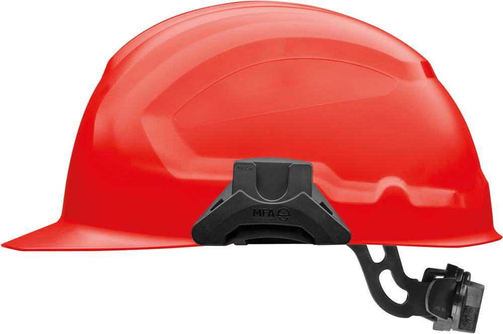 Schutzhelm CrossElectric mit Drehverschluss, rot