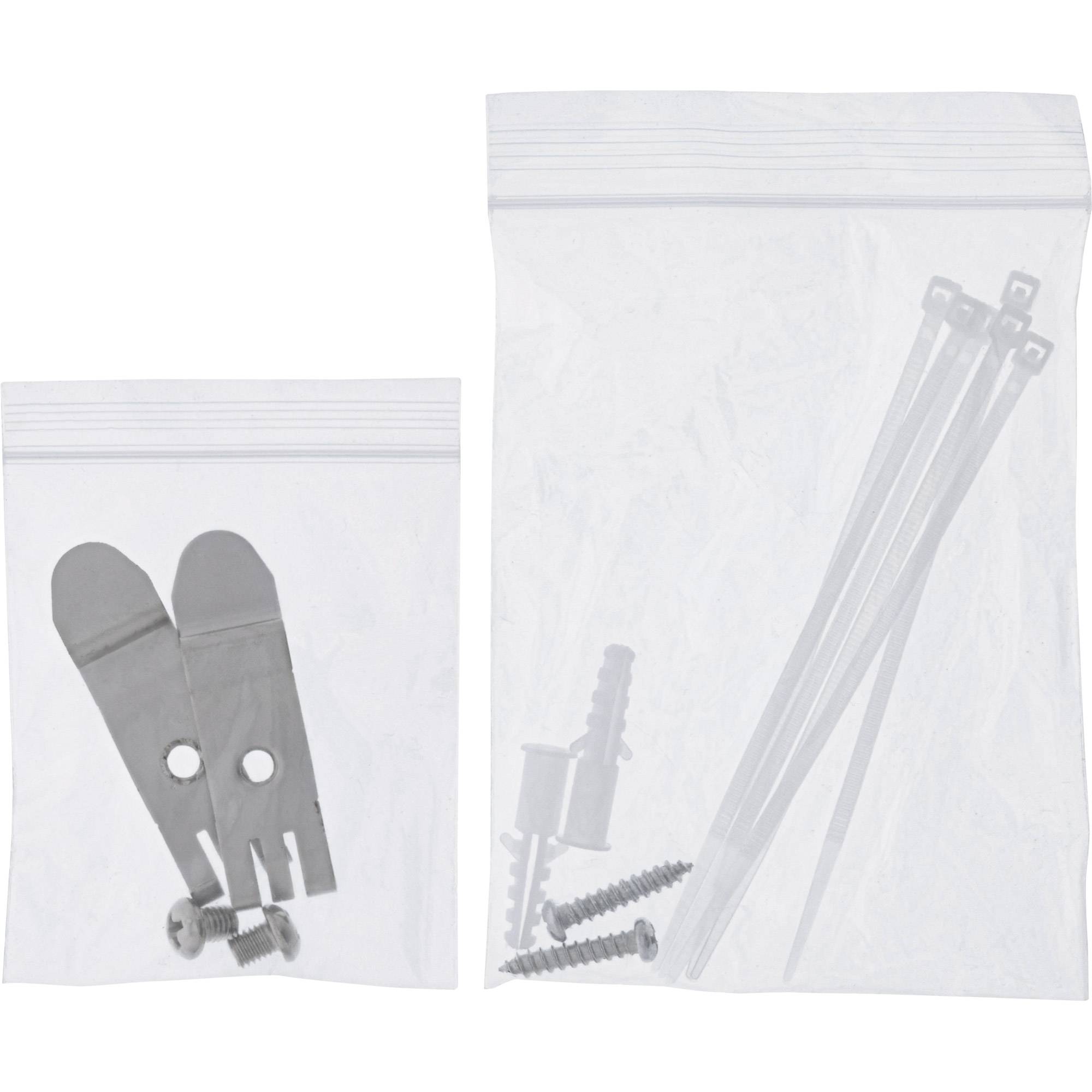 INLINE - Patchfeld Cat.6A 0,5HE 6-fach - Tisch/Wand/Hutschiene - grau - Staubschutz