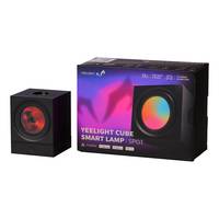 Yeelight Cube, Intelligente Tischleuchte, Wi-Fi/Bluetooth, Schwarz, 802.11b, 802.11g, Wi-Fi 4 (802.11n), Multi, 2,4 GHz