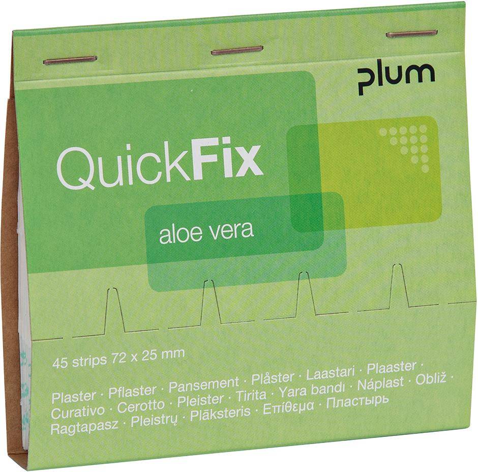 Nachfüllpackung QuickFix mit 45 Pfl, AloeVera