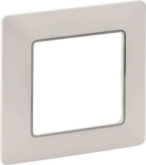 Legrand 754031 Vlife 1Fach Rahmen Uw chrom (754031)