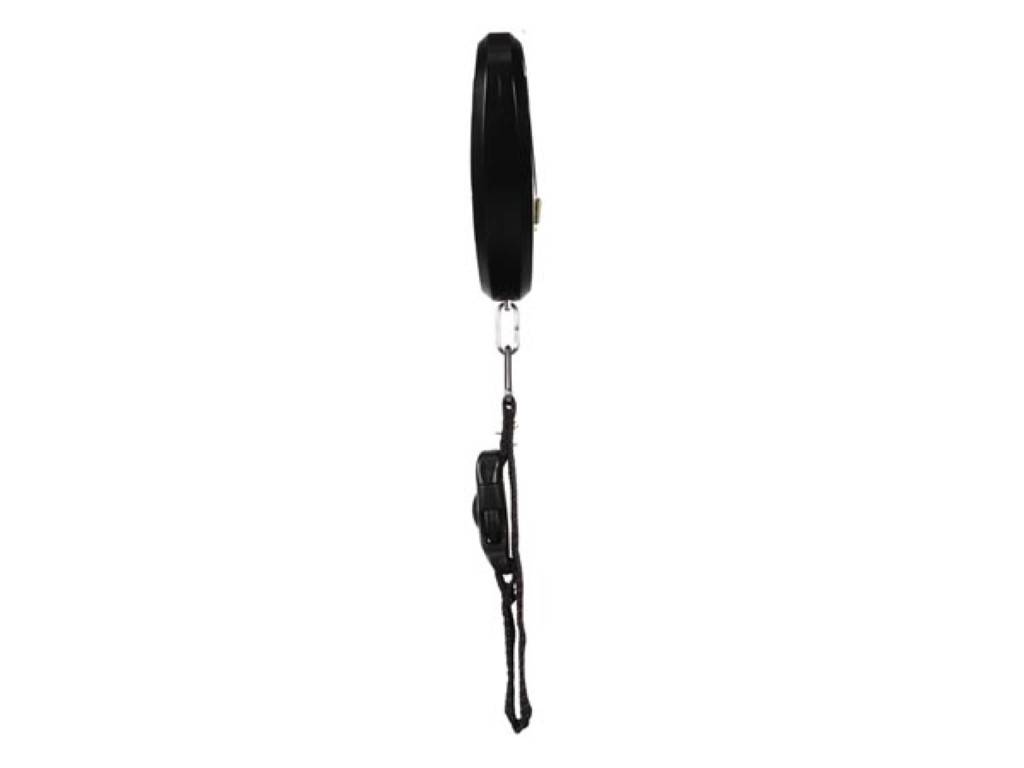 Perel Gepäckwaage, digital, elektronisch, max. 40 kg, Zuwiegefunktion, automatische Abschaltung, LCD-Anzeige, Schwarz