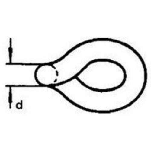 Gourmettekette vernickelt 1,2mm Ro.25m (130x60)
