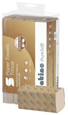 Satino Handtuchpapier PureSoft 277560 W-Falz 2lg 3.000 Bl./Pack.
