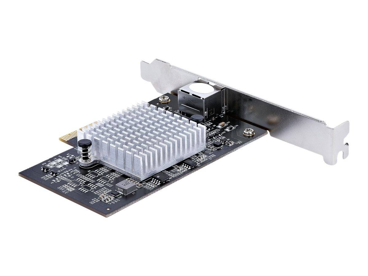 StarTech.com 1-Port 10Gbps PCIe Network Adapter Card, Network Card for PC/Server, Low Profile PCIe Ethernet Card w/Jumbo