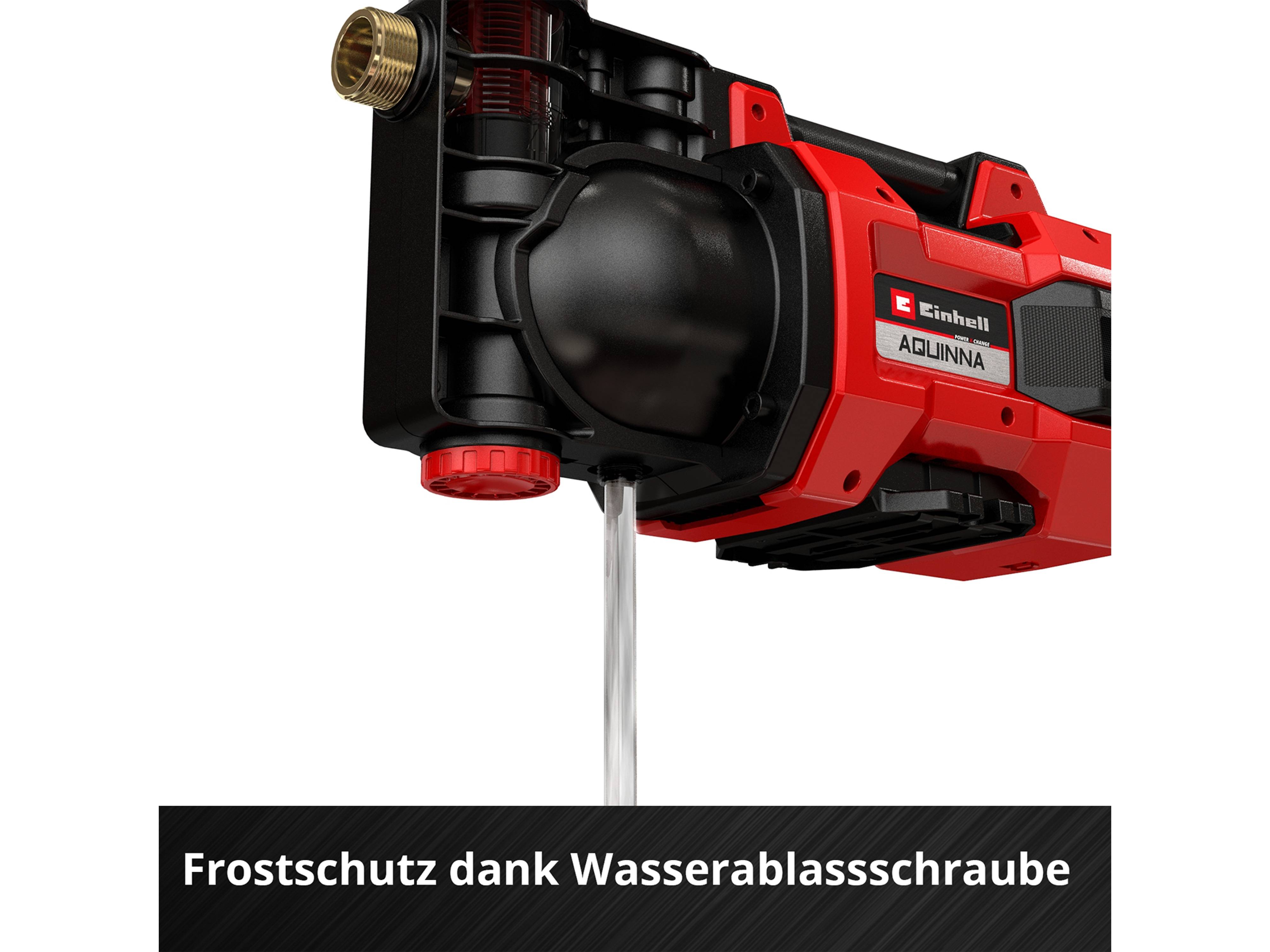 EINHELL Akku-Gartenpumpe Aquinna 36/38 F LED, Solo