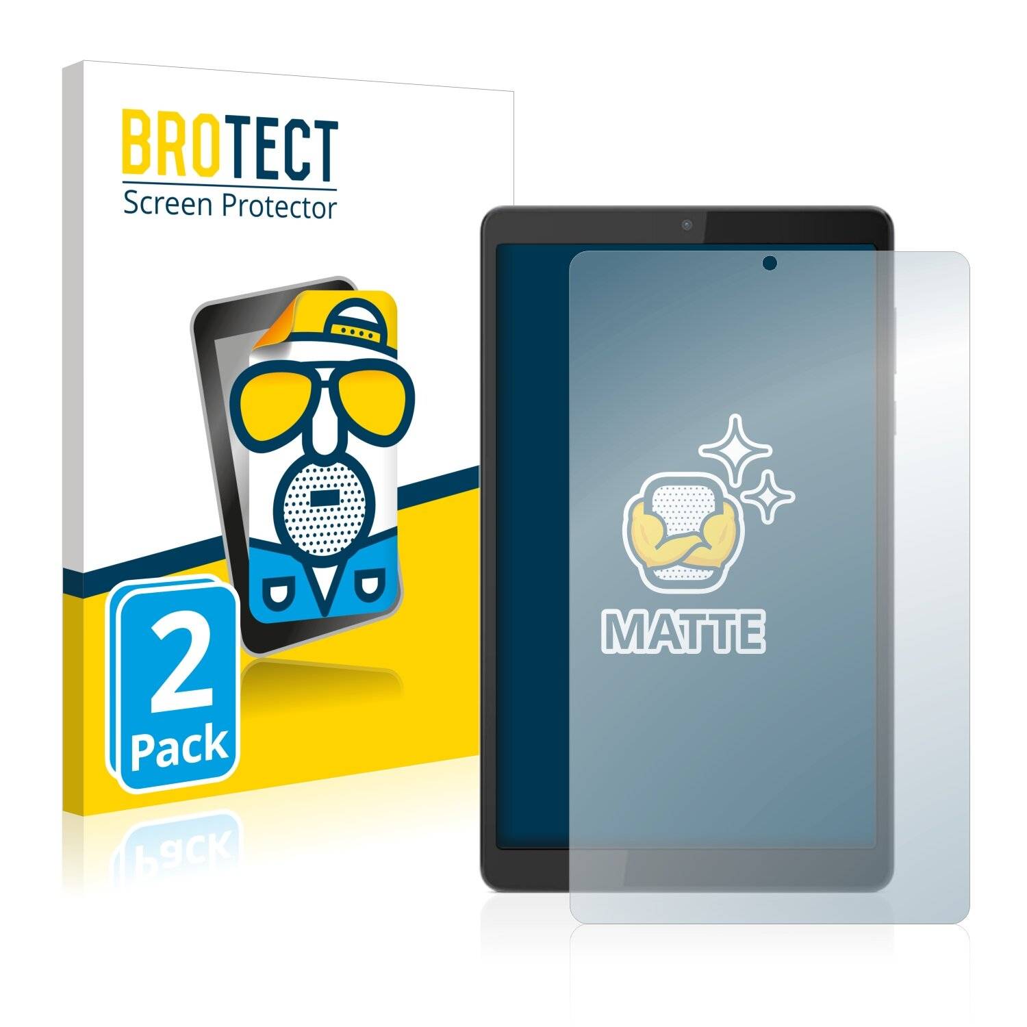 2x BROTECT Matte Displayschutzfolie für Lenovo Tab M8 Gen 4 - Entspiegelt,