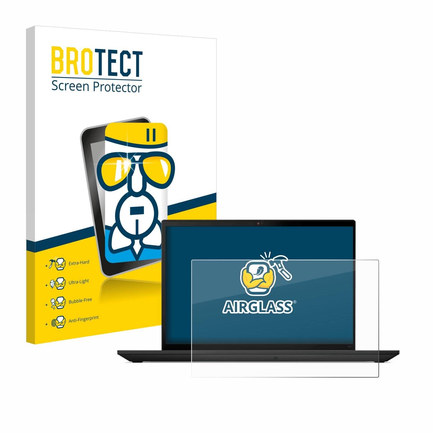 BROTECT AirGlass Schutzglas Folie für Lenovo ThinkPad T14 Gen
