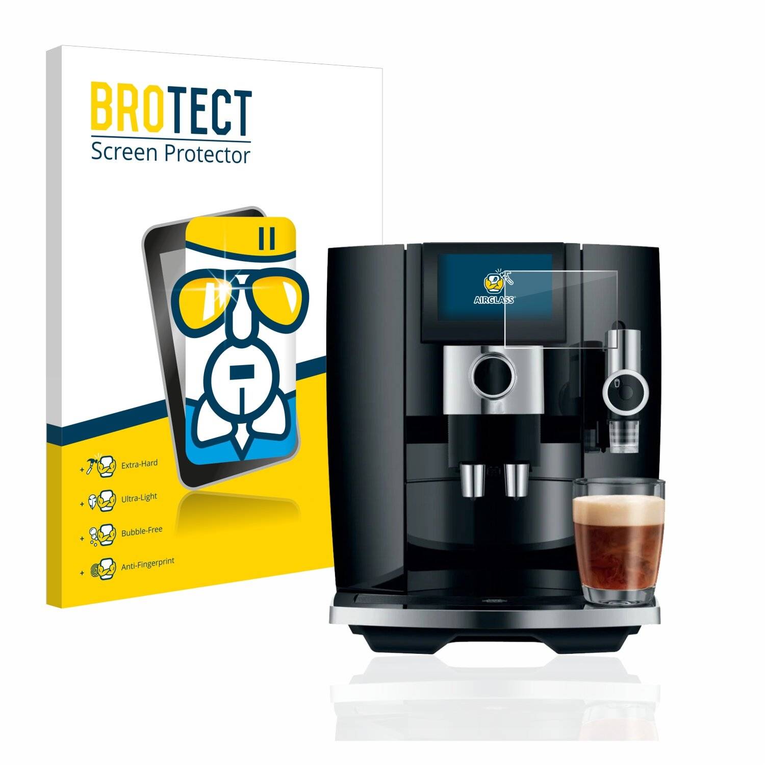 BROTECT AirGlass Schutzglas Folie für Jura