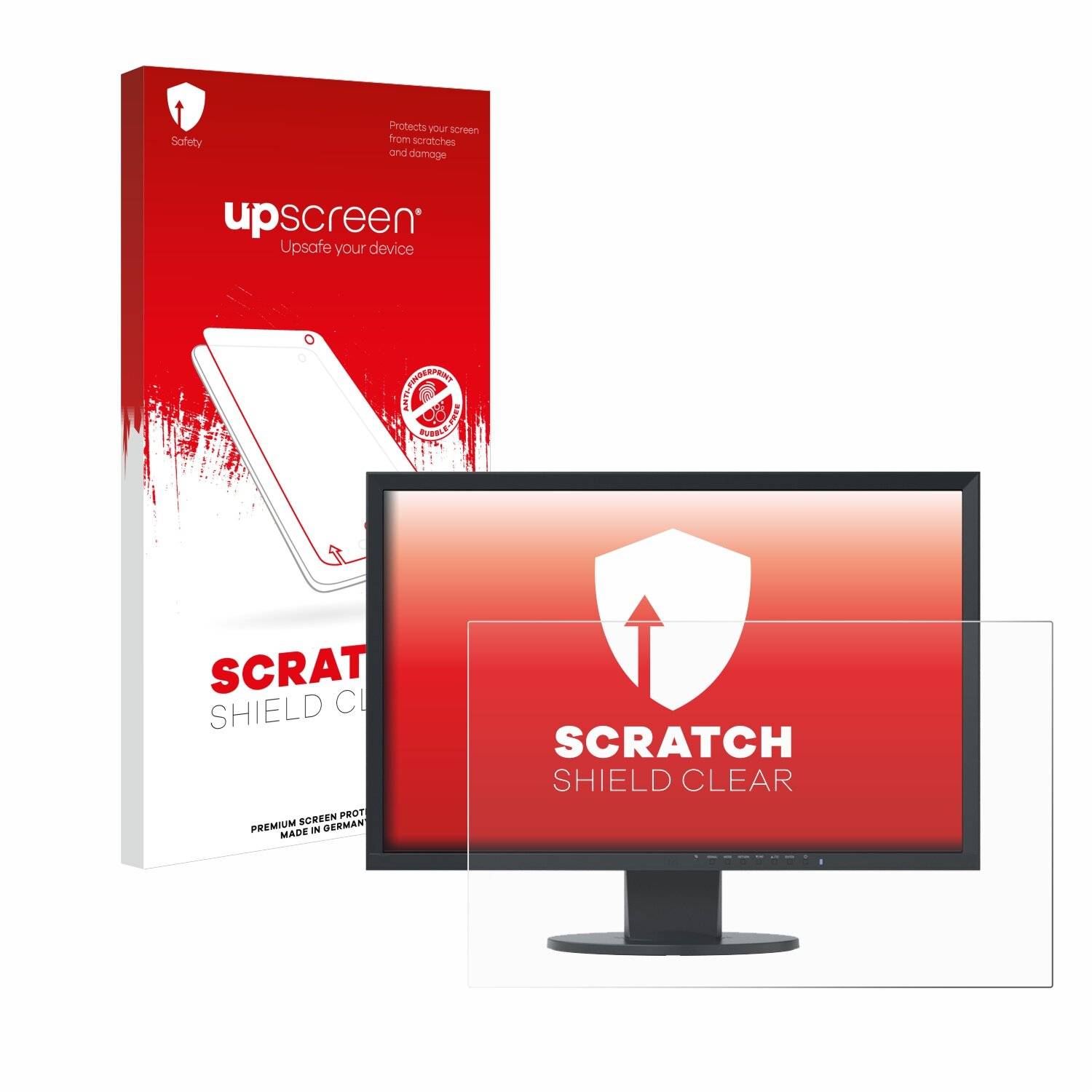 upscreen Scratch Shield Clear Premium Displayschutzfolie für Eizo Flexscan