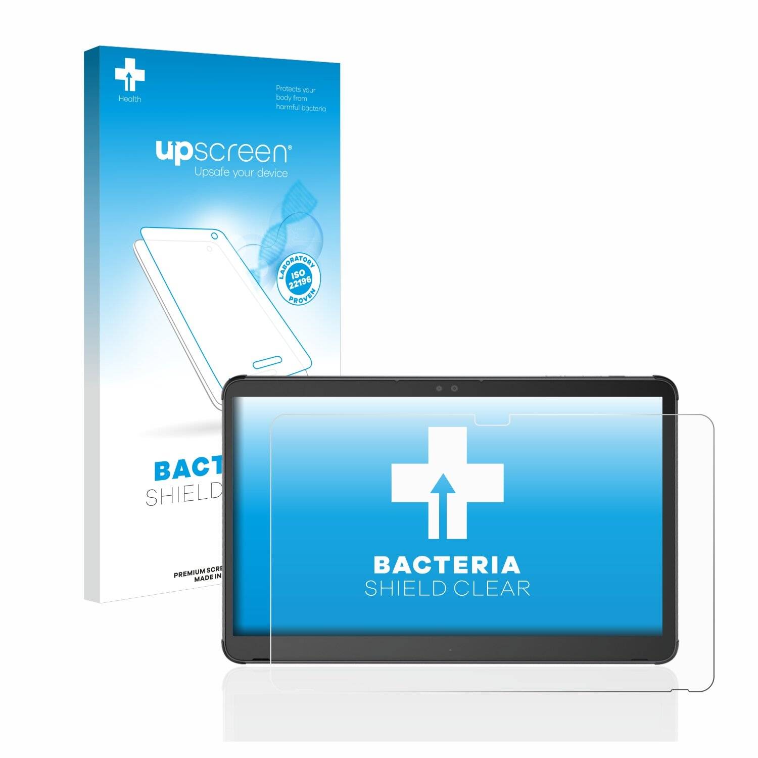 upscreen Bacteria Shield Clear Premium Antibakterielle Displayschutzfolie für Fujitsu