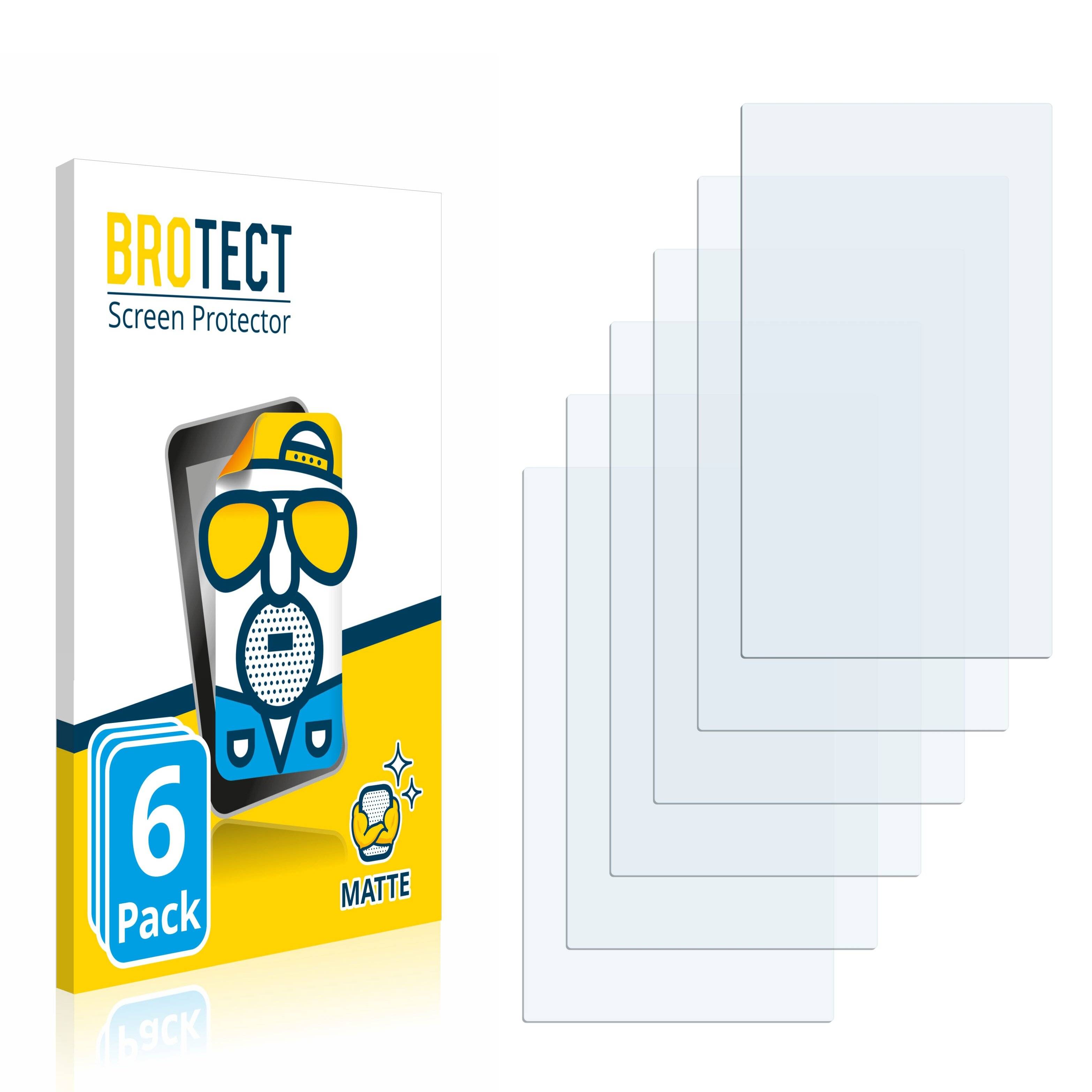 6x BROTECT Matte Displayschutzfolie für iBasso DX320 Max Ti - Entspiegelt,