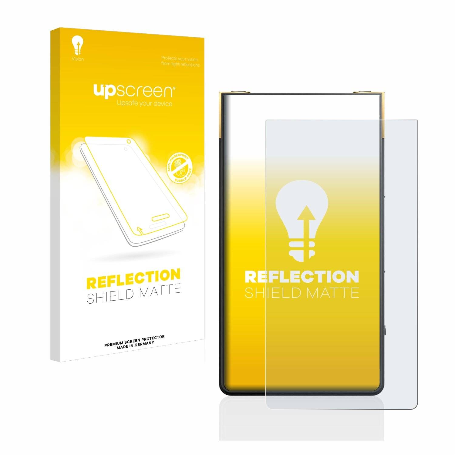 upscreen Reflection Shield Matte Premium Displayschutzfolie für Sony Walkman