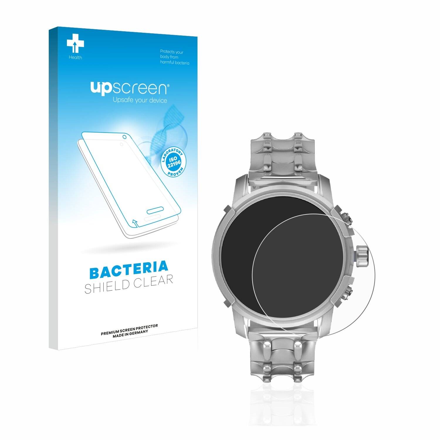 upscreen Bacteria Shield Clear Premium Antibakterielle Displayschutzfolie für Diesel Griffed