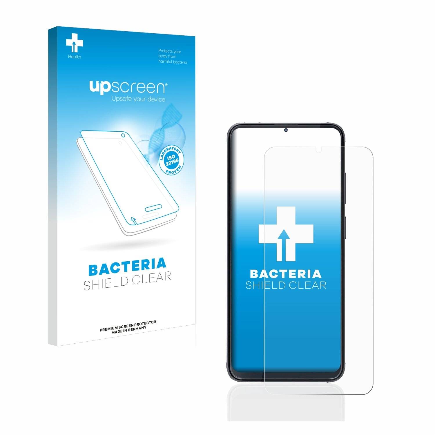 upscreen Bacteria Shield Clear Premium Antibakterielle Displayschutzfolie für Cubot