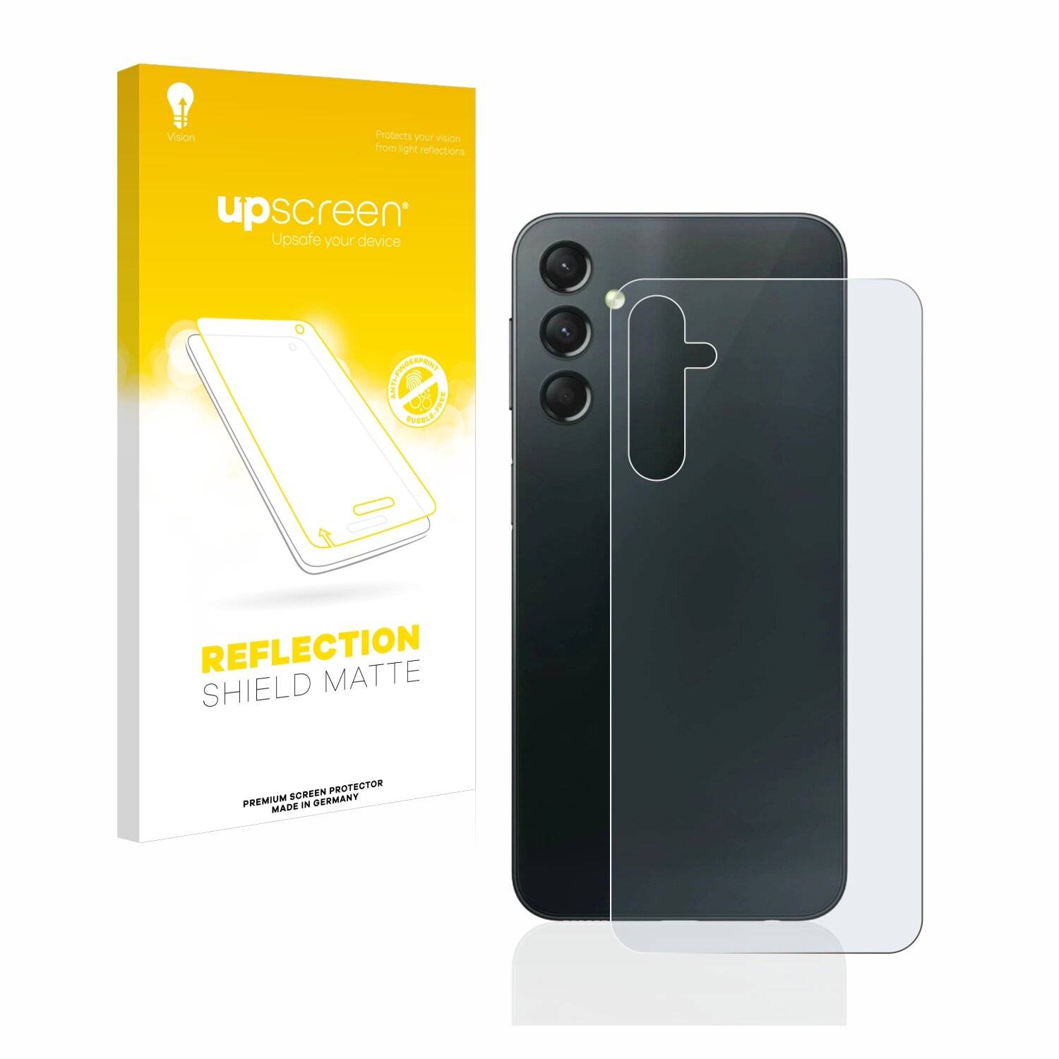 upscreen Reflection Shield Matte Premium Displayschutzfolie für Samsung Galaxy A24 4G