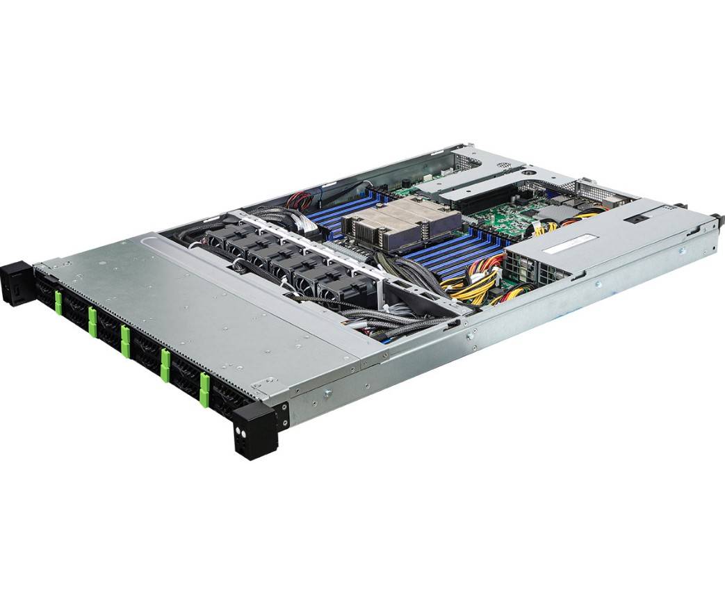 ASRock Barebone 1U Single Sockel SP5 1U12E-GENOA/2L2T - Server-Barebone