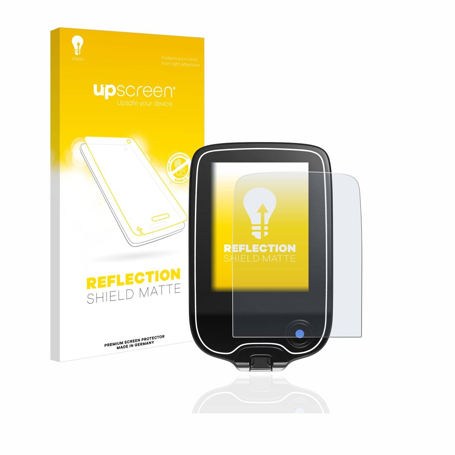 upscreen Reflection Shield Matte Premium Displayschutzfolie für Freestyle Libre