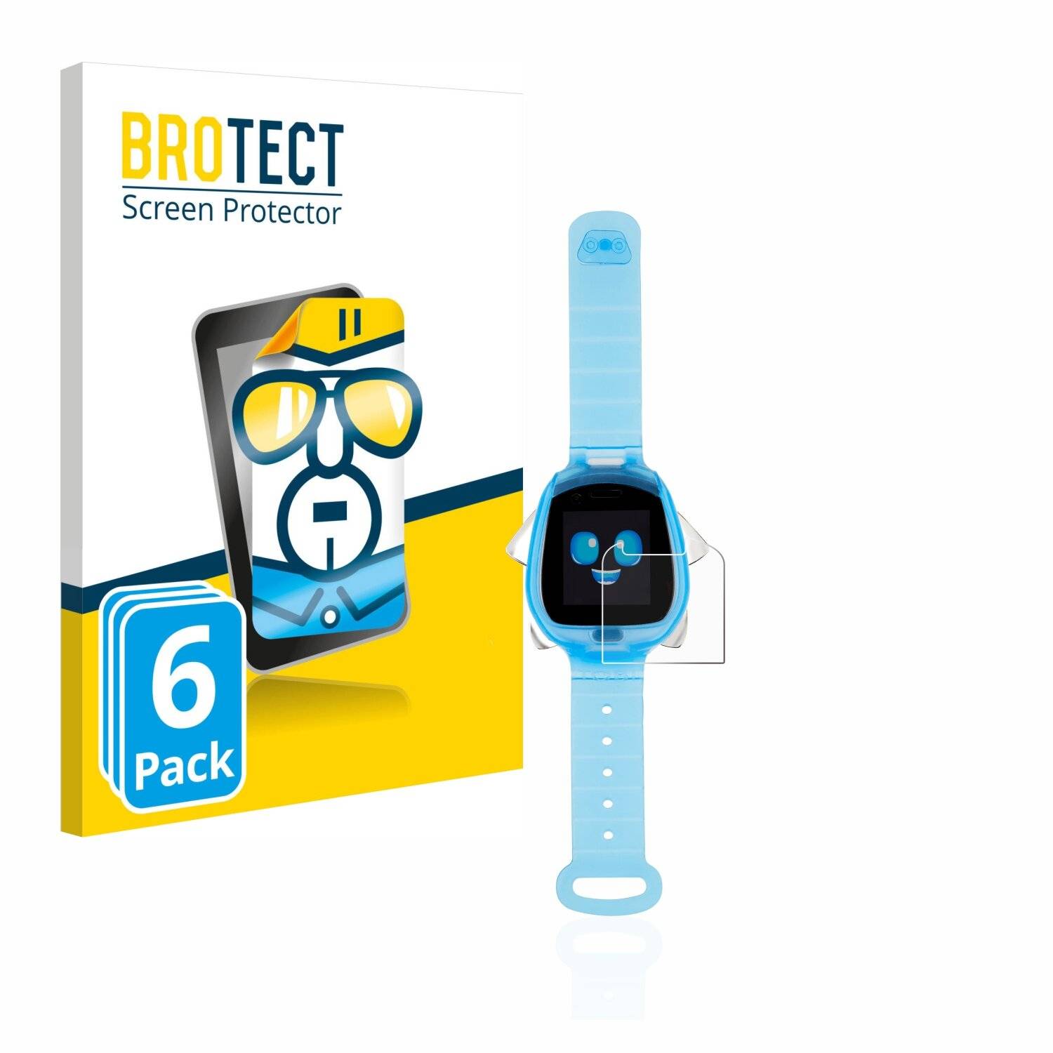 6x BROTECT HD-Clear Displayschutzfolie für Little Tikes Tobi