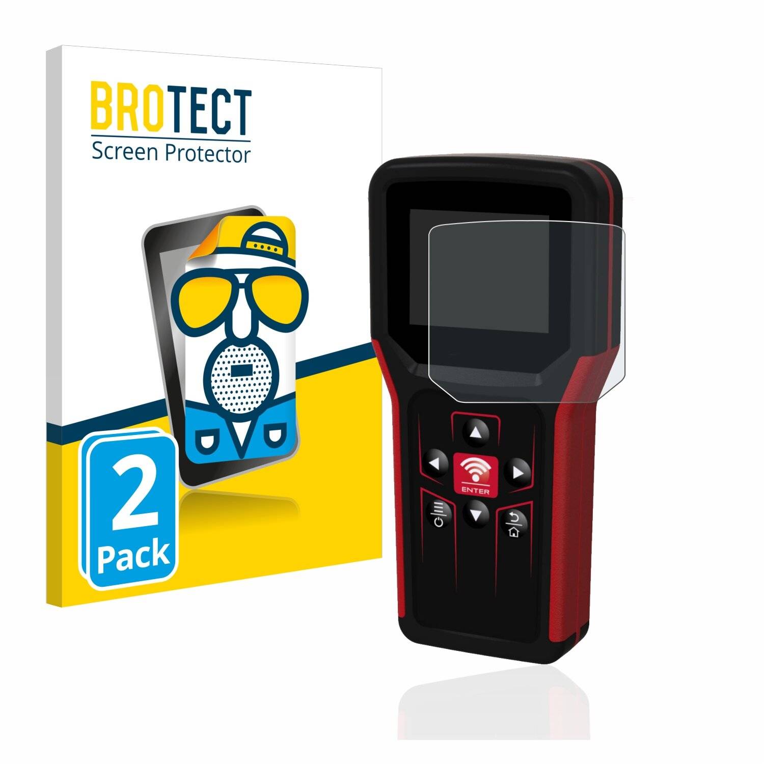 2x BROTECT Matte Displayschutzfolie für Bartec TECH 350 - Entspiegelt,