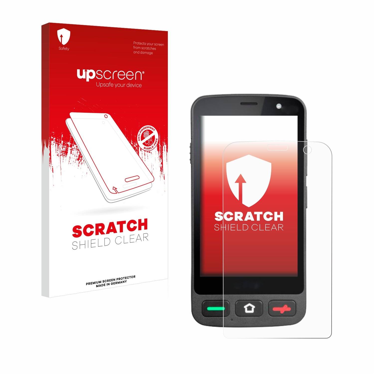 upscreen Scratch Shield Clear Premium Displayschutzfolie für Brondi Amico