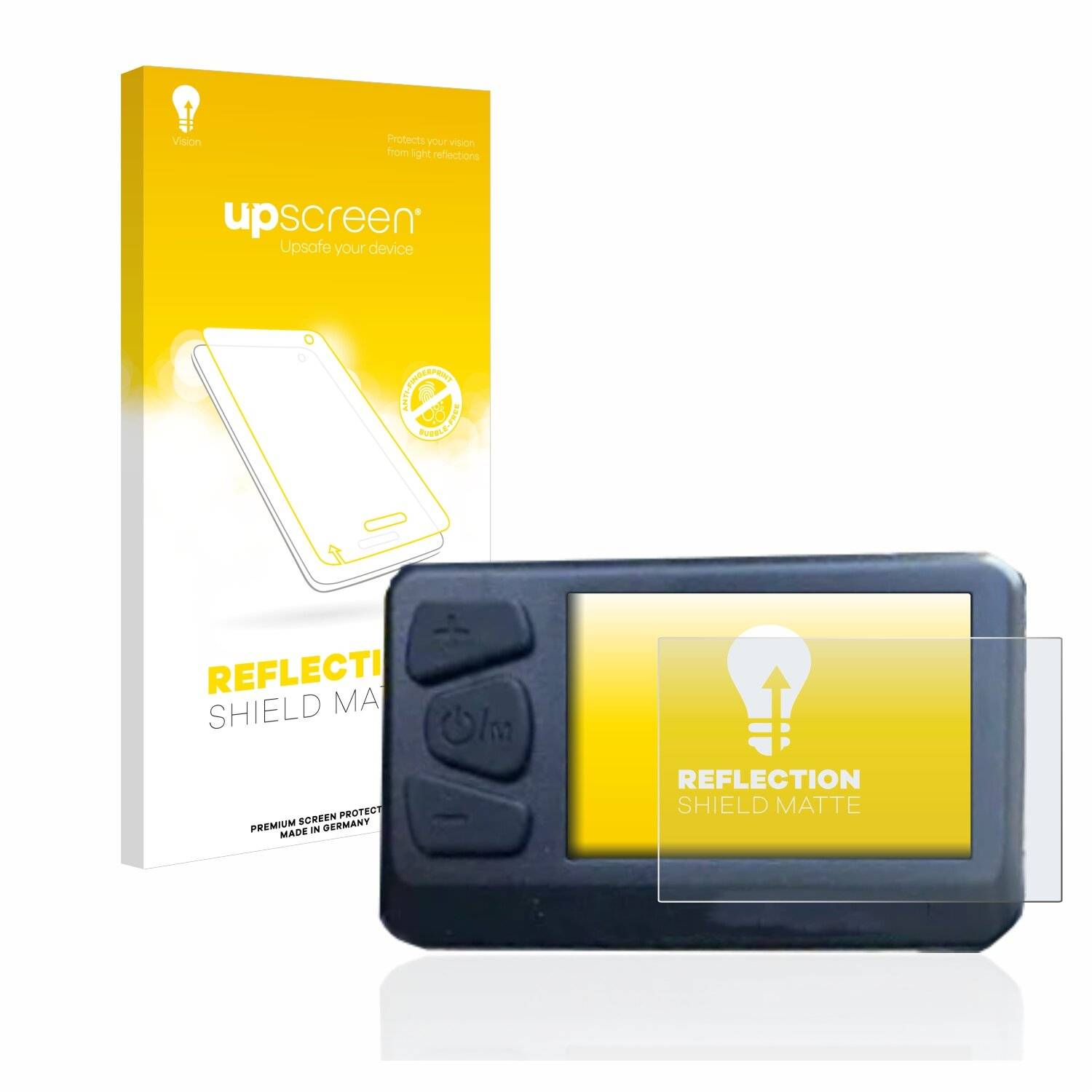 upscreen Reflection Shield Matte Premium Displayschutzfolie für Zündapp Z810 LCD
