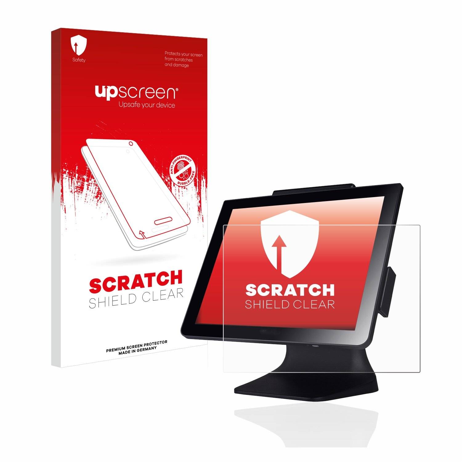 upscreen Scratch Shield Clear Premium Displayschutzfolie für Jassway Hades