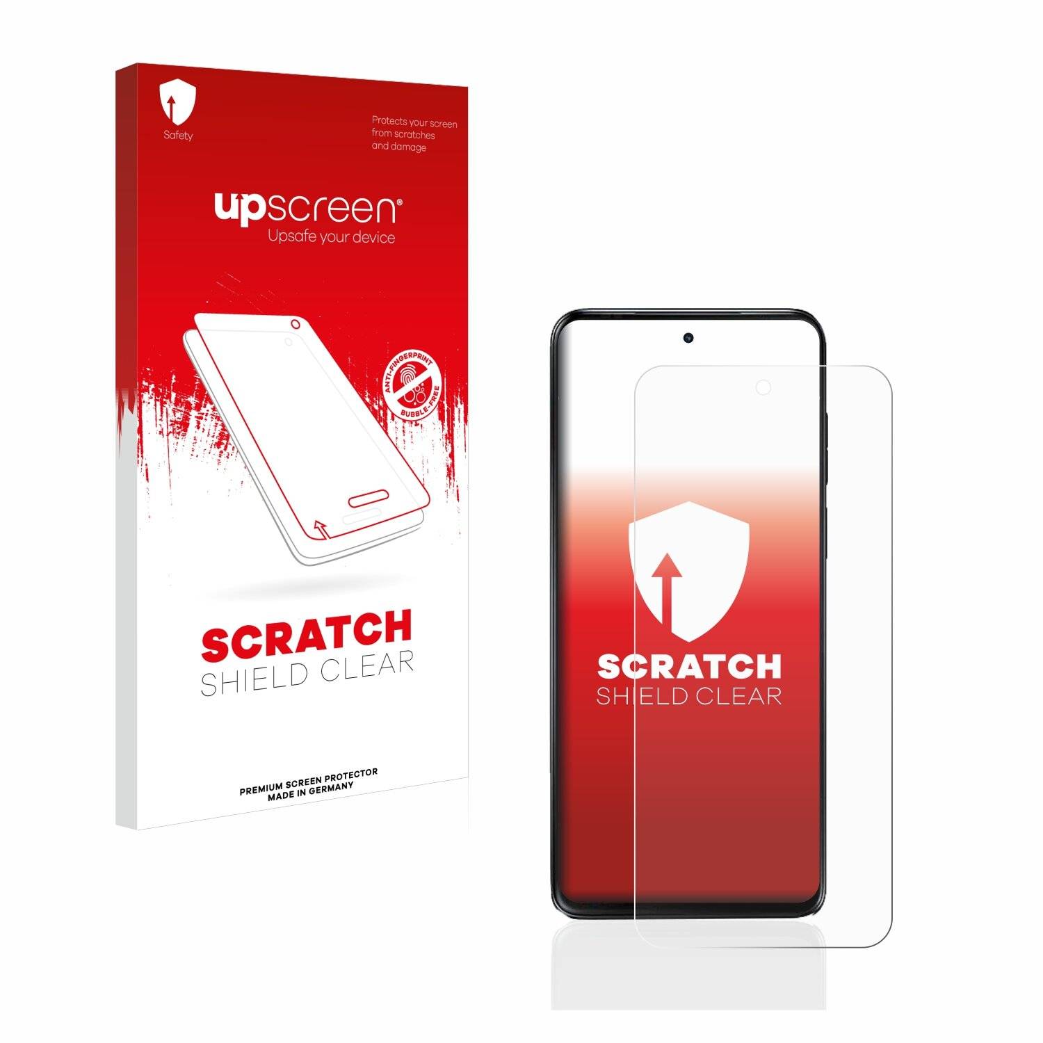 upscreen Scratch Shield Clear Premium Displayschutzfolie für Motorola Moto G Stylus 5G