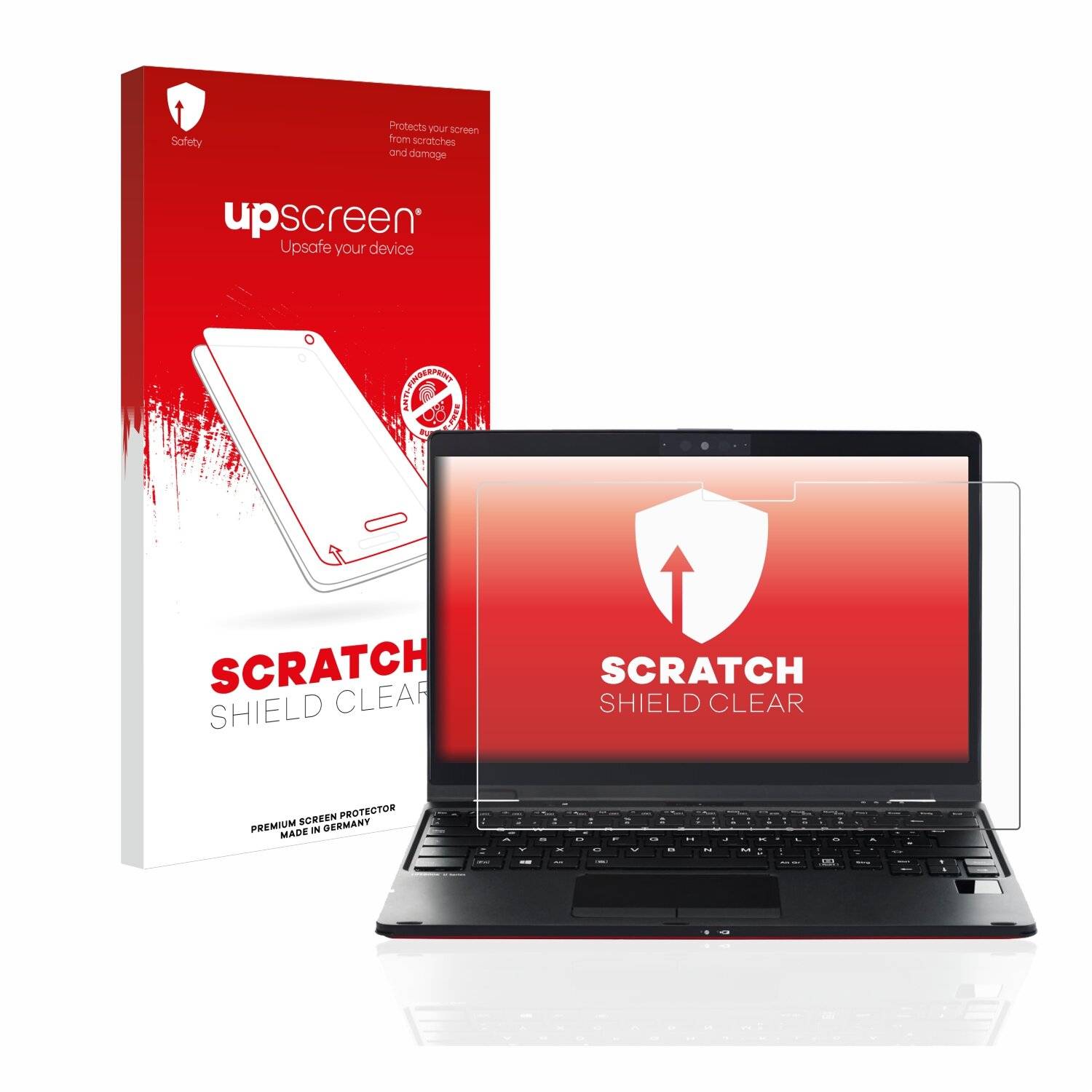 upscreen Scratch Shield Clear Premium Displayschutzfolie für Fujitsu Lifebook
