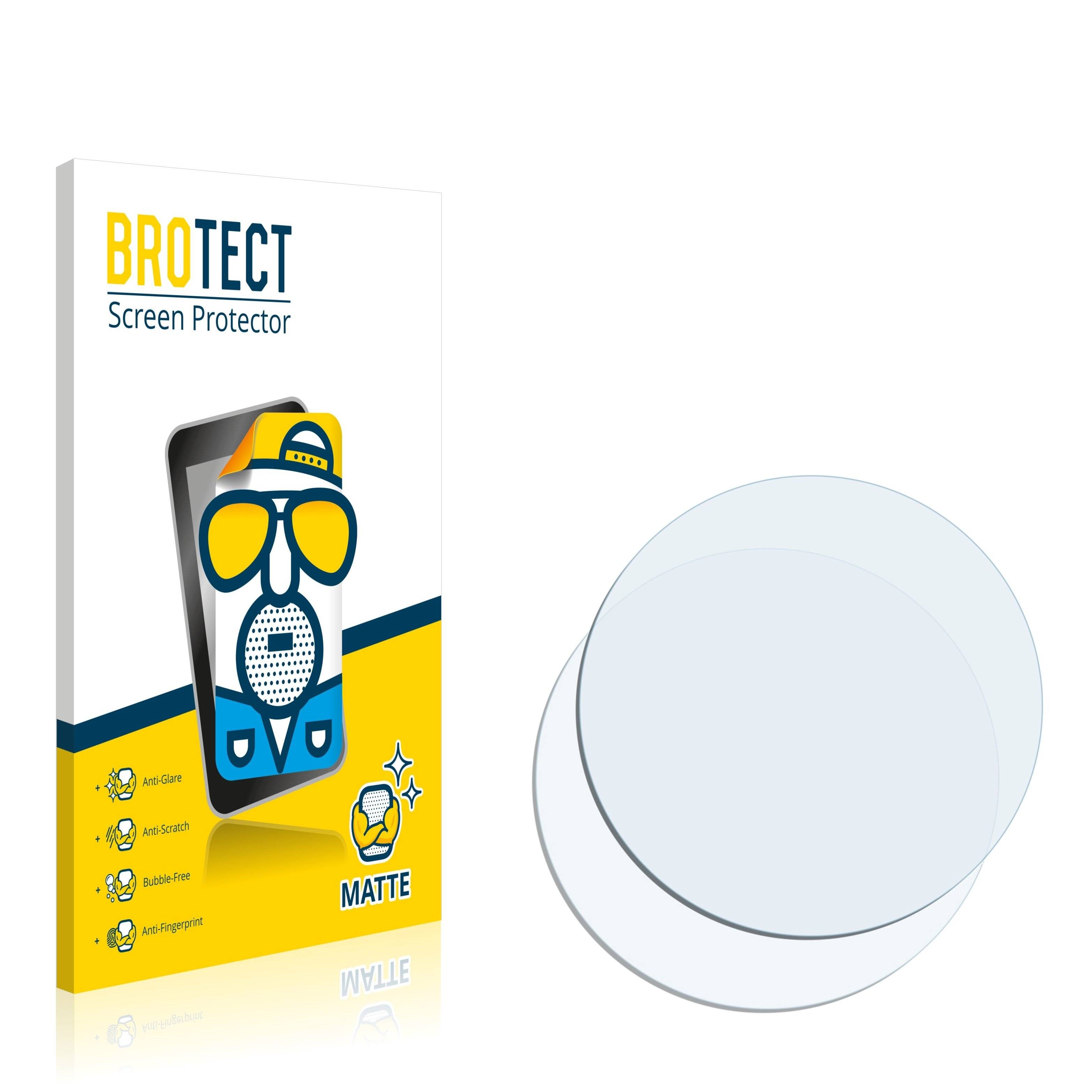 2x BROTECT Matte Displayschutzfolie für Pasonomi Smartwatch (50mm) - Entspiegelt,