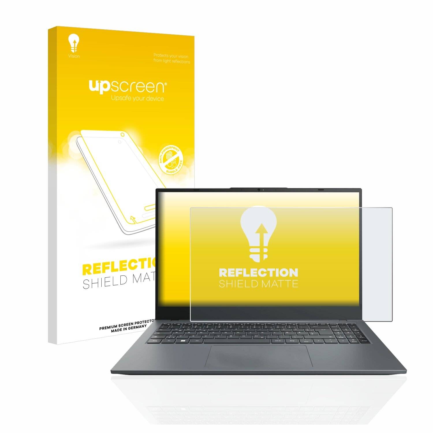 upscreen Reflection Shield Matte Premium Displayschutzfolie für Medion