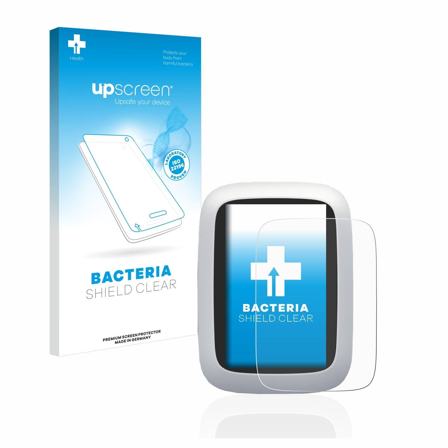 upscreen Bacteria Shield Clear Premium Antibakterielle Displayschutzfolie für VW Elli ID.