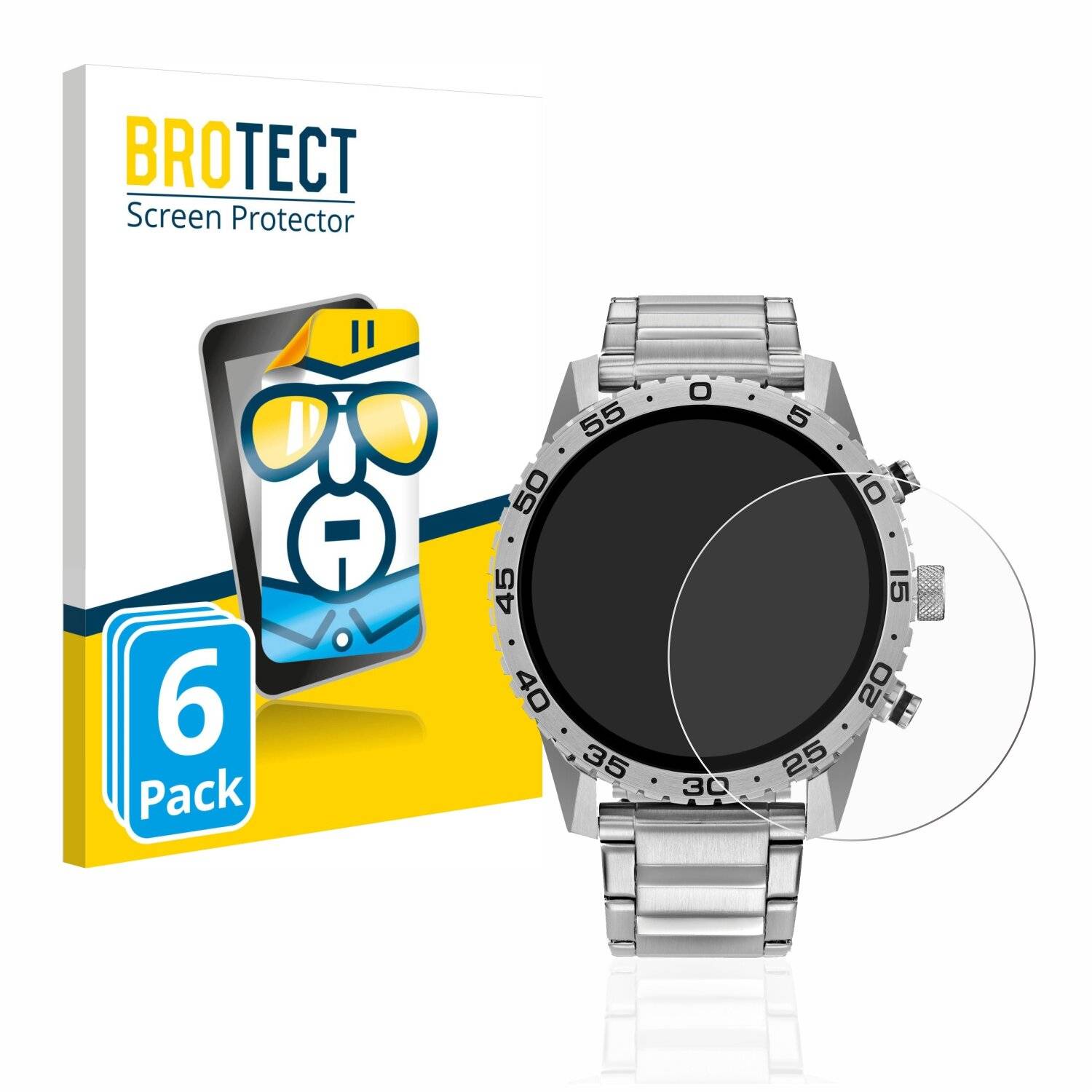 6x BROTECT HD-Clear Displayschutzfolie für Citizen Gen-2 CZ