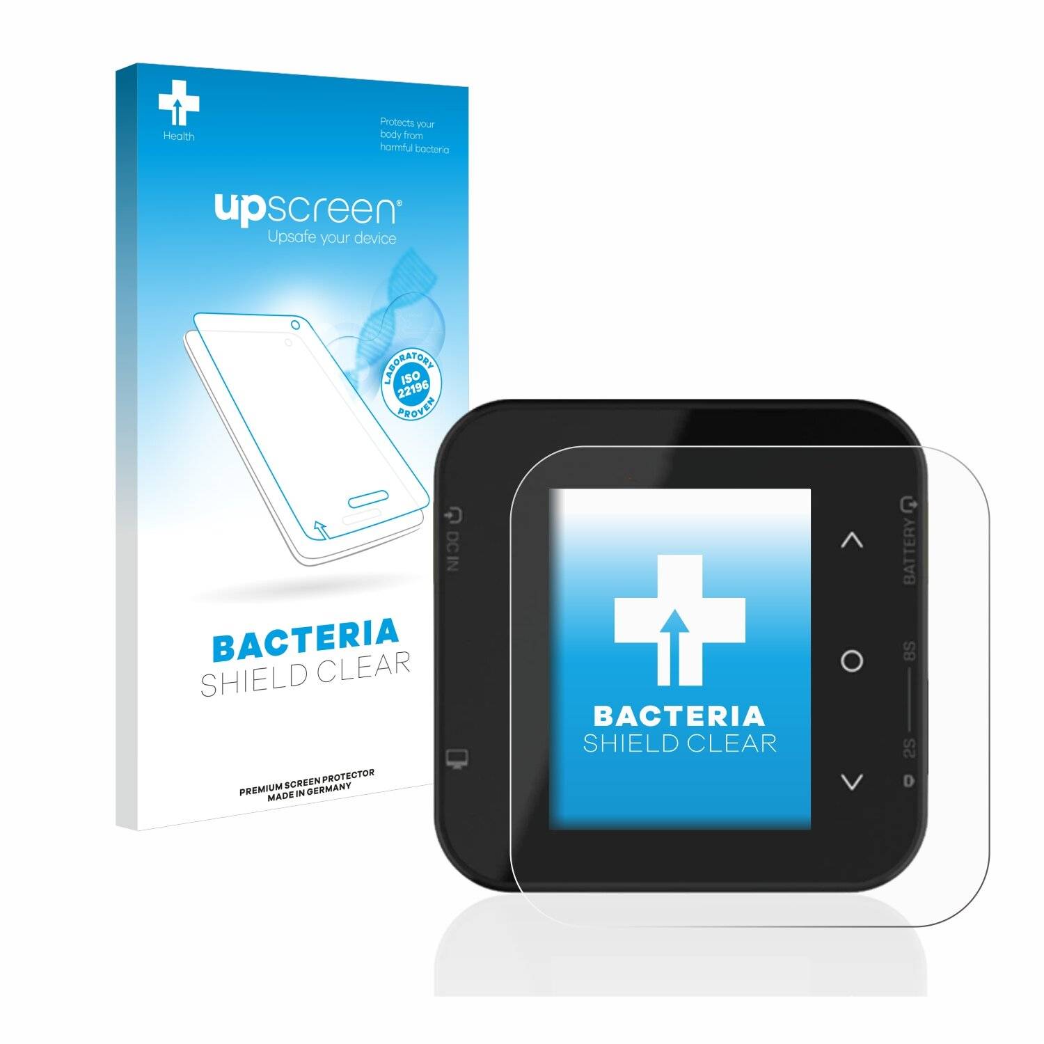 upscreen Bacteria Shield Clear Premium Antibakterielle Displayschutzfolie für ISDT