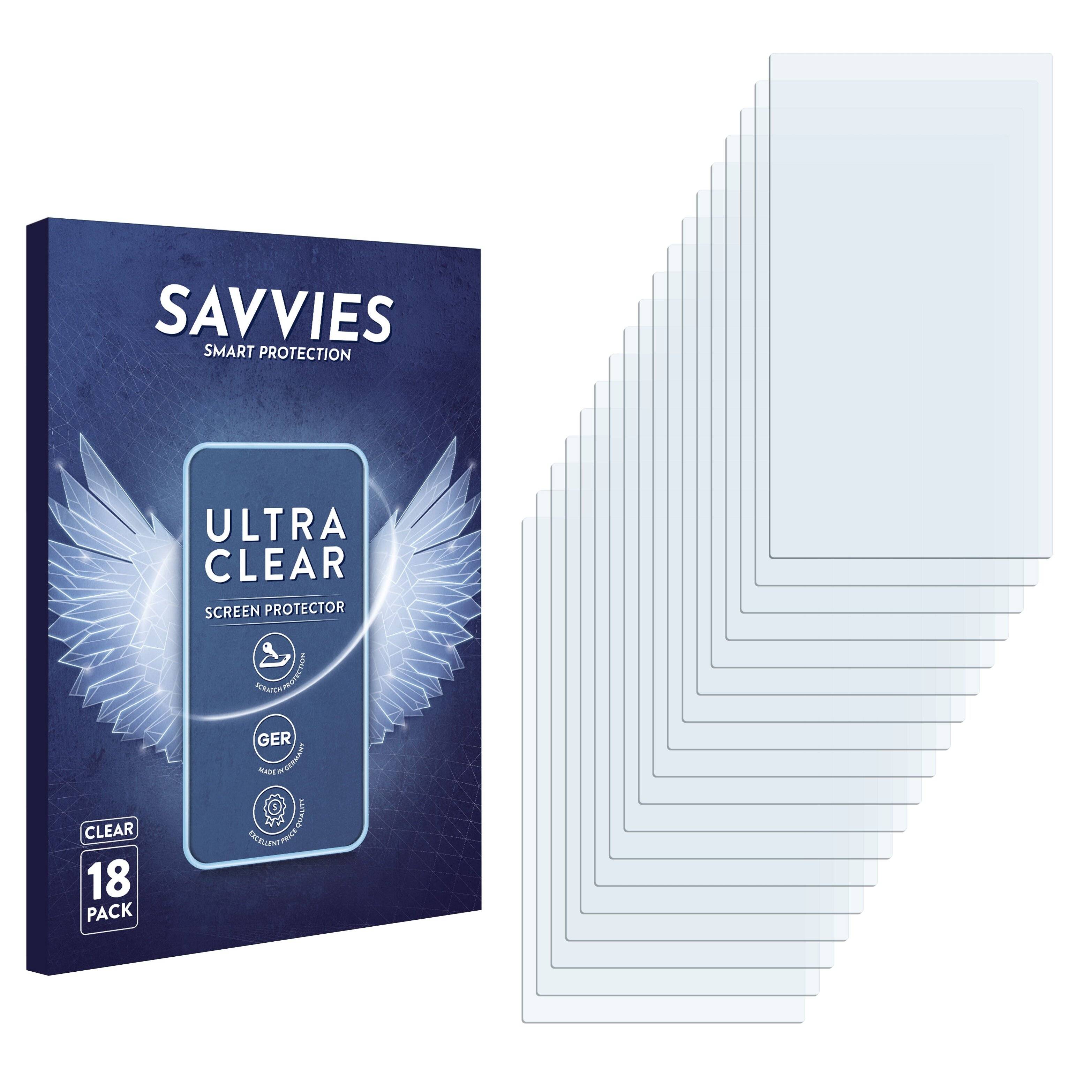 18x Savvies SU75 Displayschutzfolie für iBasso DX320 Max