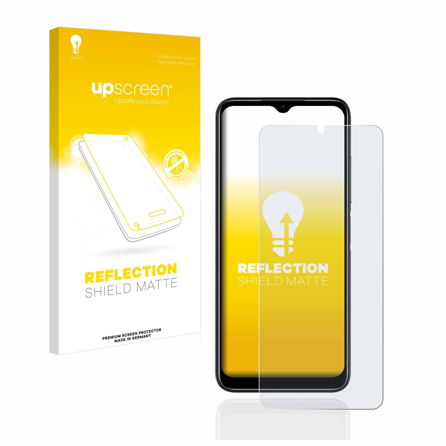upscreen Reflection Shield Matte Premium Displayschutzfolie für Doogee