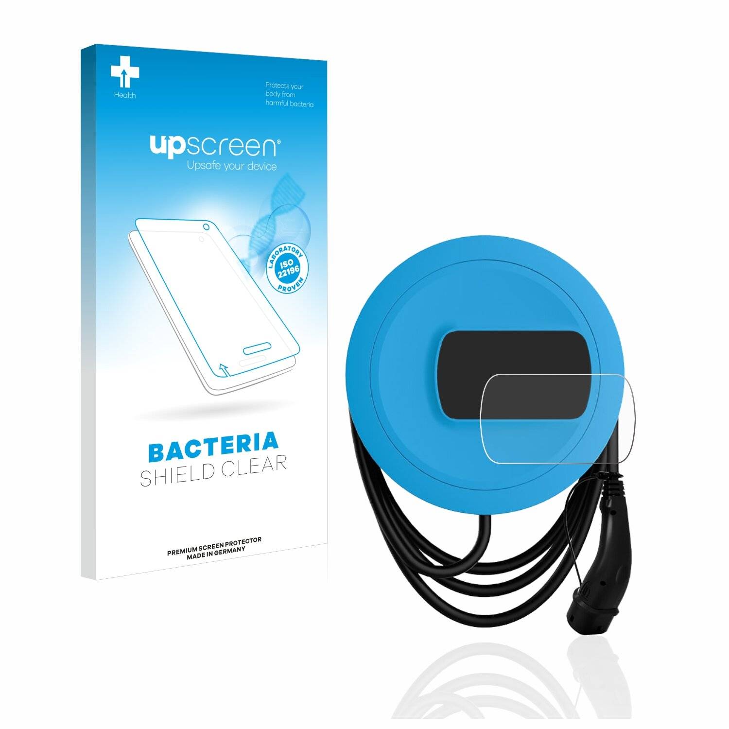 upscreen Bacteria Shield Clear Premium Antibakterielle Displayschutzfolie für Katek