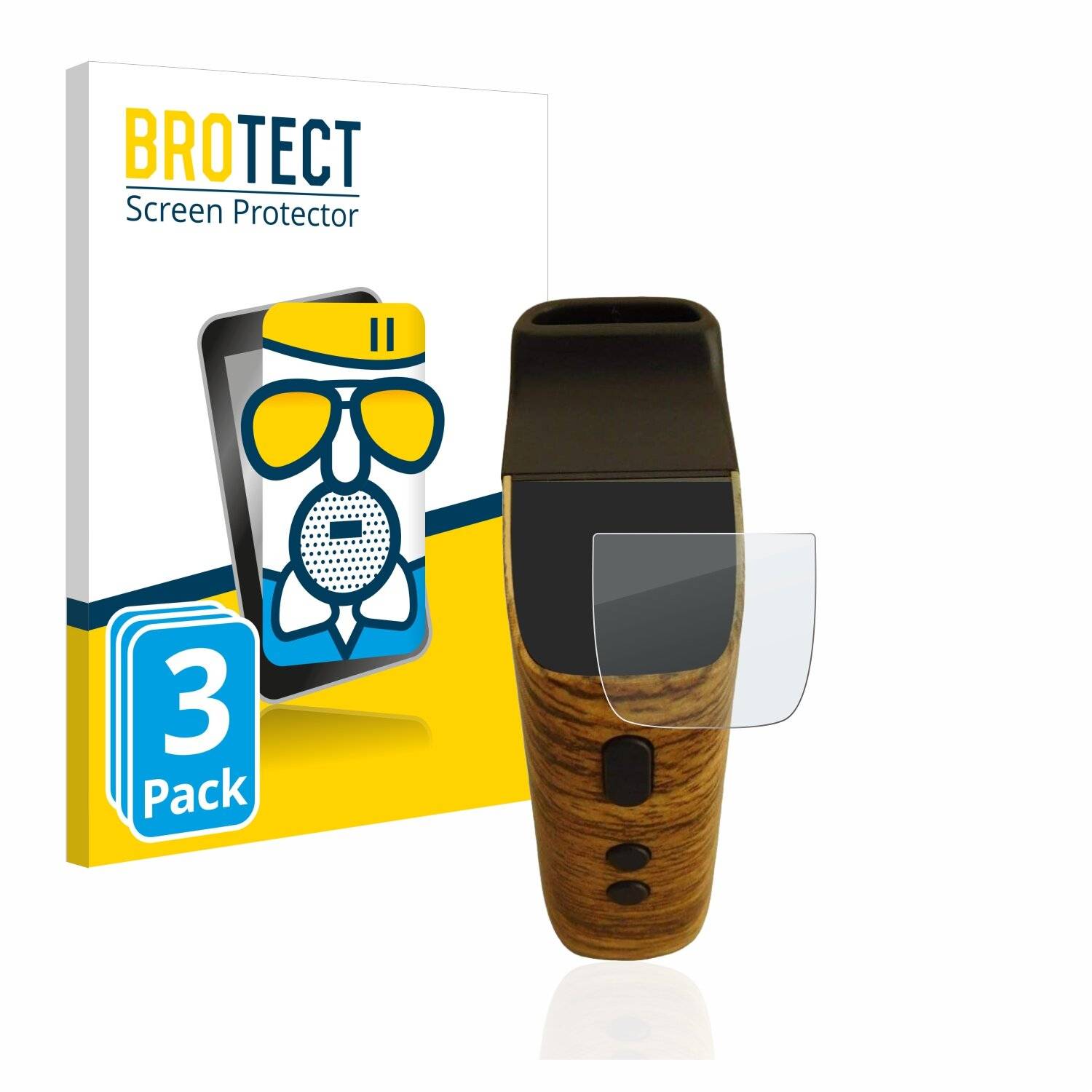 3x BROTECT AirGlass Matte Schutzglas Folie für Wolkenkraft FENiX Mini