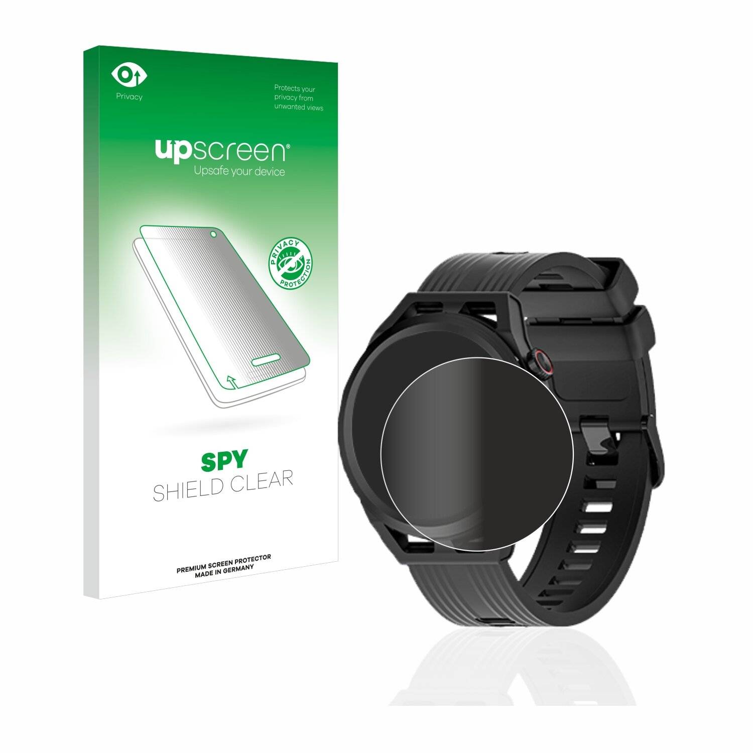 upscreen Spy Shield Clear Premium Blickschutzfolie für Iowodo R8