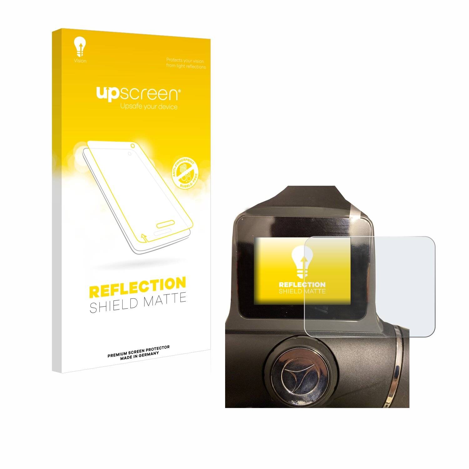 upscreen Reflection Shield Matte Premium Displayschutzfolie für Motocaddy M1 DHC Electric
